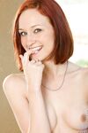 Playful Redhead Teen Kyra Nubiles Smacks Her Finger While Showing Her Bald Pussy And Small Tits photos (Kyra Steele)