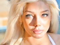 Hot Blonde Valentina Paradis Spreads Legs And Sticks Longest Toy Into Nub