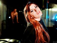 Hot Redhead Yuffie Yulan In Black Fuck-me Boots Has Her Pussy Licked And Owned