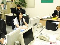 Asian Babes Like Ruri Shinohara Are Always Ready To Have Sex In The Office.