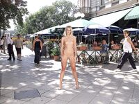 Krisztina in Nude Flashing