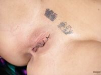 Fully Nude Latina With Tattoos Charley Chase Shows Off Her Tight Shapely Ass And Smooth Pussy
