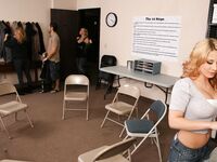 Big Titted Madison Ivy Gives Guy's Big Rock Stiff Cock A Try In The Office