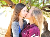 Kennedy Leigh Ends Up With A Lesbian Girlfriend In Bed And They Kiss And Make Each Other Cum