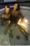 Lesbian Girls Yana B And Iveta B Petting Each Otherâ€™s Body In The Hot Bath