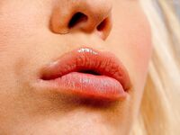 Marvelous Baby Doll Brea Bennett In Tight Panties Gives A Close-up View Of Her Nipples And Lips