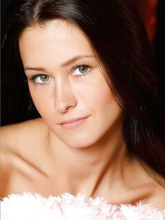 Cute Dark Haired Girl Maria S Exposes Her Body On The Photo Shoot Set At Studio