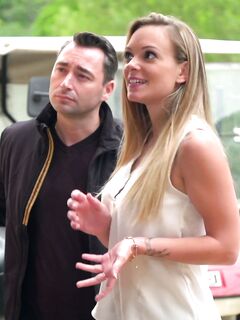 Horny Chick Tiffany Leiddi Gets Fucked In The Sauna