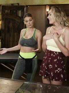 Brett Rossi And Kenzie Taylor Licking Their Wet Pussies