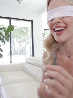 Busty Blonde Babe Jazlyn Ray Serves Long Prick In POV