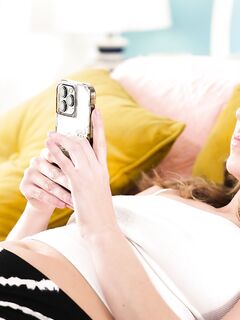 Cadence Lux And Charlotte Sins Playing Lesbian Games In Bed