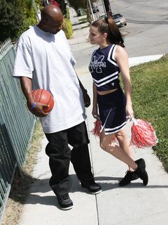 Cute Girl In A Cheerleader Uniform Tommie Ryden Gets Tons Of That Black Cock Inside Her