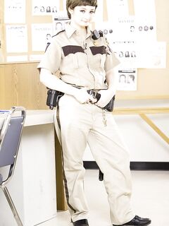 Violet Monroe Takes Off Her Police Uniform And Lingerie To Take Cock In Her Willing Pussy