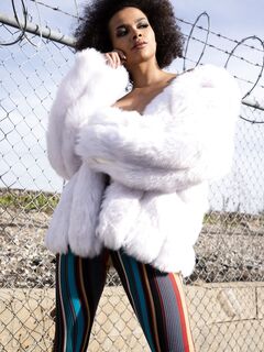 Fantastic Young Ebony Gets Fucked Through The Hole In Her Tights photos (Ramon Nomar, Alina Ali)