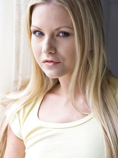 Blonde Babe Jana Mrhacova Got On The Bed In Sexy Tight Dress And Slid Panties To The Side And Flashed Her Twat