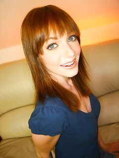 Attractive Brunette Sara Allure Enjoys Dick In Her Mouth Before Taking It In Her Mouth For Cum