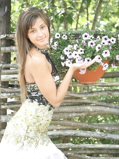 Amazing Babe Melena A Is A Perfect Chick And She Is Masturbating Outdoors In These Pics