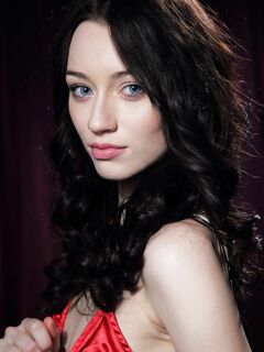 Topless Chick Zsanett Tormay Is Playing With Black Pantyhose And Finally Showing Shaved Cunt