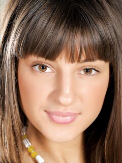 Young Hot Babe Melena A Shows Her Posing Skills During Nude Photo Shoot Session