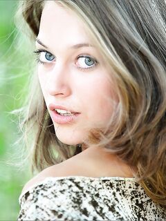 Camera Is Recording Every Inch Of Tamara MPLâ€™s Tan Lined Body Posed Outdoor