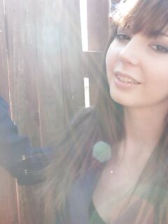 Busty Brunette Ivy Jean Slides Her Panty Down To The Knees And Rubs The Pussy