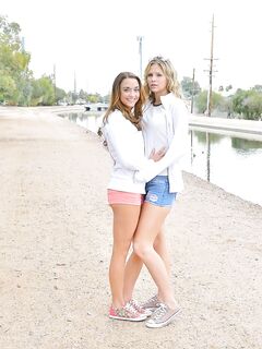 Tits And Butt Cheeks Of Playful Marry Lynn And Scarlet FTV Are Naked In The Street photos (Scarlet Red)