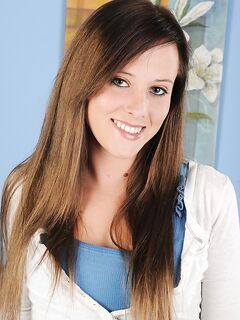 Petite Kitty Callie West Strips Out Of Her Tight Shorts And Panties To Show Her Honeypot