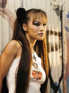 Asian College Girl In Checked Skirt And Pantyhose Mia Smiles In The Erotic Photo Session