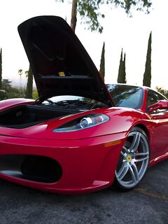 The Blonde Bimbo Bree Olson Is Demonstrating Hot Sitting On Hunkers Upskirt Near The New Car