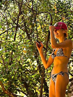 Welcome To The Tennis Game In Which The Player Maria Alexander Is All Naked