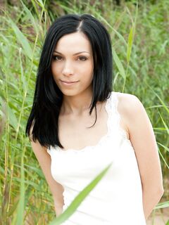 See The Incredible Clean Shaved Pussy Of The Sexy Girl Lily Nubiles Posing Outdoor photos (Lily Cute)