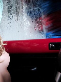 Busty Blonde Payton Simmons Always Wanted To Get Screwed Hardcore During A Car Wash.