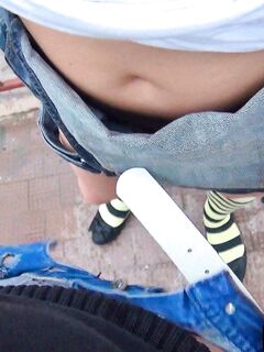 Sweet Blonde Girl Violette Pure Gets Some Of That Hard Cock And Cumshot Surprise From A Dude