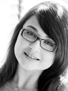 Hot Brunette In Sexy Glasses Sophia Jade Pulled Up Her Blouse And Showed Tits And Then Got Off Her Panties