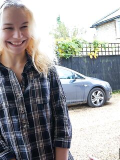 Ksenija A Is Smiling Since She Knows That She Will Have Wild Anal Sex Soon.