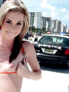 Hot Blonde Bikini Babe Tysen Rich Gets Picked Up For Thrilling Anal Sex In A Close Up.