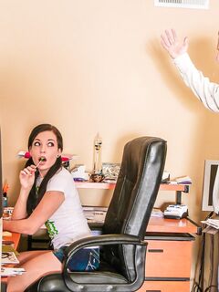 Having Fucked Cute Aria Aspen Hardly In Ass And Mouth Guy Explodes With Cum Shot