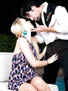 Annette Schwarz Enjoys Hard Dick In Her Ass And Shows Off Her Shaved Pussy