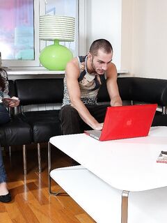 Long Haired Graceful Teen Blonde Cleopatra Rios Gets Her Eager Anus Pounded Hard