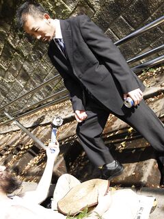 Licentious Gadget Haruna Sendo Is Demonstrating Her Awesome Asian Nub With Hair