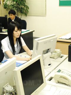 Asian Babes Like Ruri Shinohara Are Always Ready To Have Sex In The Office.