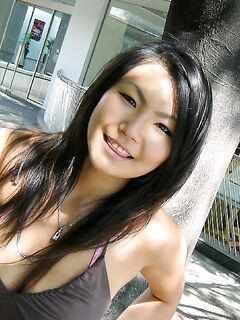 Asian Babe Asami Idols Is Giving Her Wonderful Big Boobs Right Into The Camera