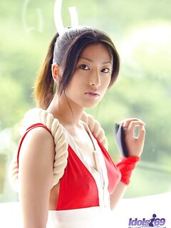 Cute Asian Geisha Asakawa Ran Behaves So Erotically Before The Working Camera photos (Ran Asakawa)