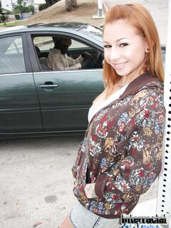 Frisky Redhead Doll Scarlett Pain Agreed To Fuck Black Shlong And Eat Its Semen