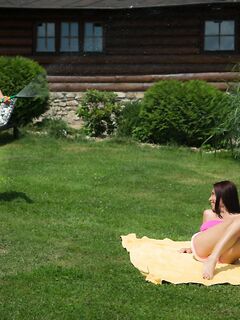 Christy Charming And Casey Jordan Are Wild Lesbian Babes Outdoors So Passionate And Horny