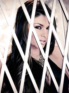 Busty Pornstar Madelyn Marie Poses In Black Bikini And Over The Knee Boots