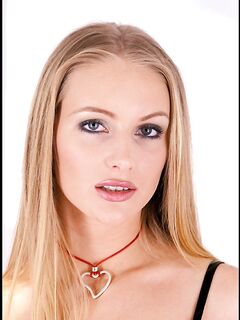 Sexy Babe Mia Blessed With Adorable Body Pulls Down Her Red Dress And Panties To Pose Nude photos (Dominique Dane)