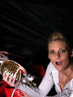 Carolyn Reese And Phoenix Marie Please Each Other And A Mature Man In This Night Threesome