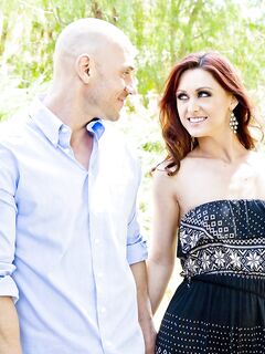 Sex Starved Redhead Karlie Montana Gets Her Thirty Pussy Pounded In The Open Air