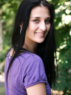 Look At That Nice Smile. Katya AC Has To Show More Than That In This Softcore Gallery.